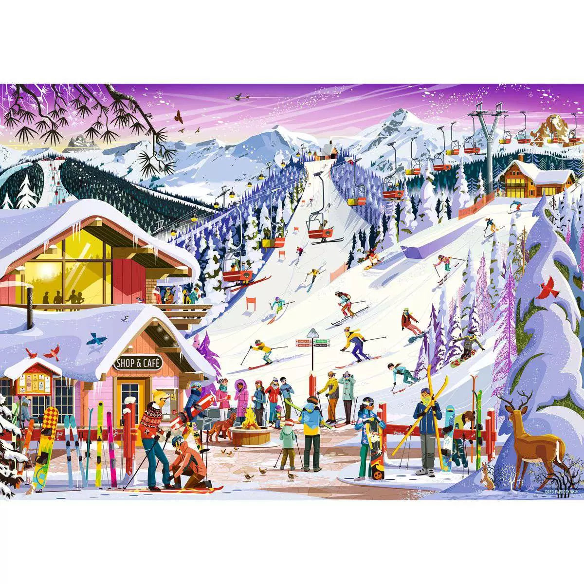Slopeside Spirit 1000 Piece Puzzle
