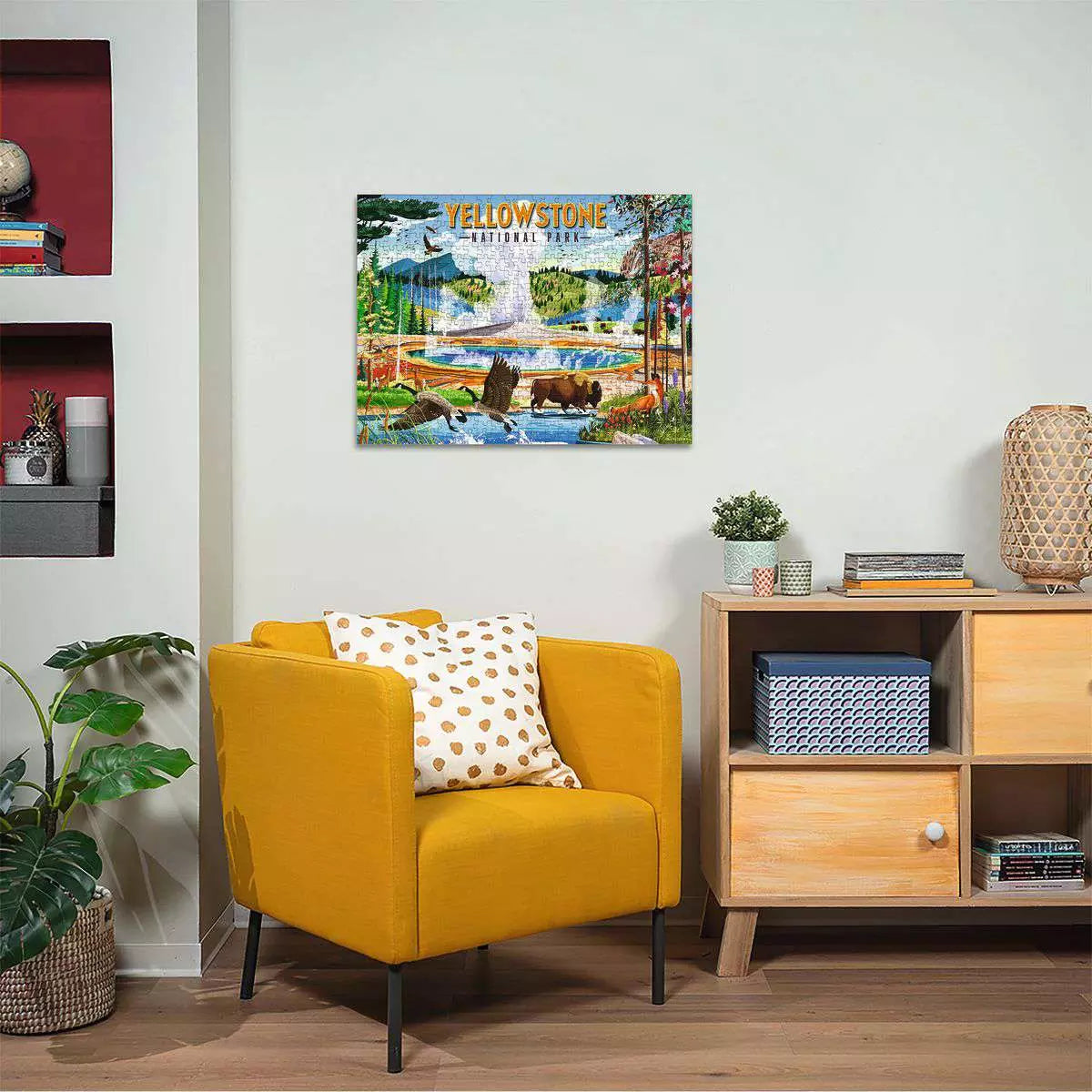 Yellowstone National Park 500 Piece Puzzle