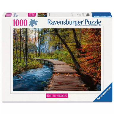 RAV Beautiful Walkways: Autumnal Wooden Trail 1000 Piece Puzzle