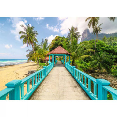 RAV Beautiful Walkways: Colorful Bridge in Malaysia 1000 Piece Puzzle