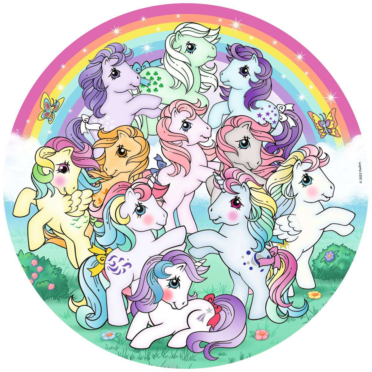 My Little Pony 500 Piece Round Puzzle