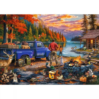 Sunset Lake 300 Piece Large Format Puzzle