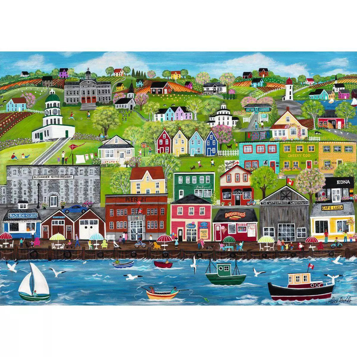 Canadian Collection: Halifax Harbour 1000 Piece Puzzle
