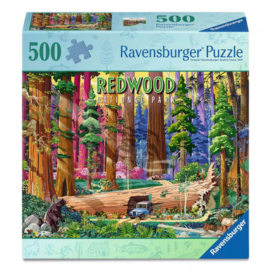 Redwood National Park 500 Piece Puzzle