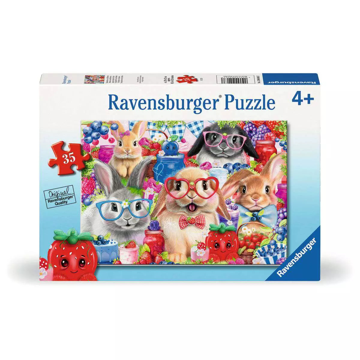 RAV Bunnies and Berries 35 Piece Puzzle