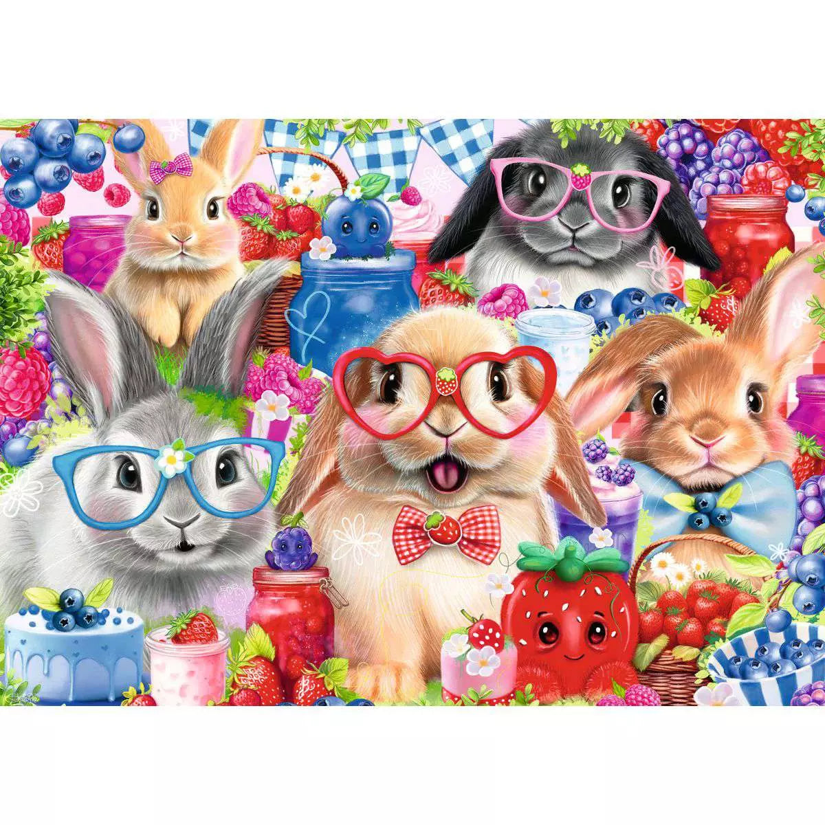 RAV Bunnies and Berries 35 Piece Puzzle