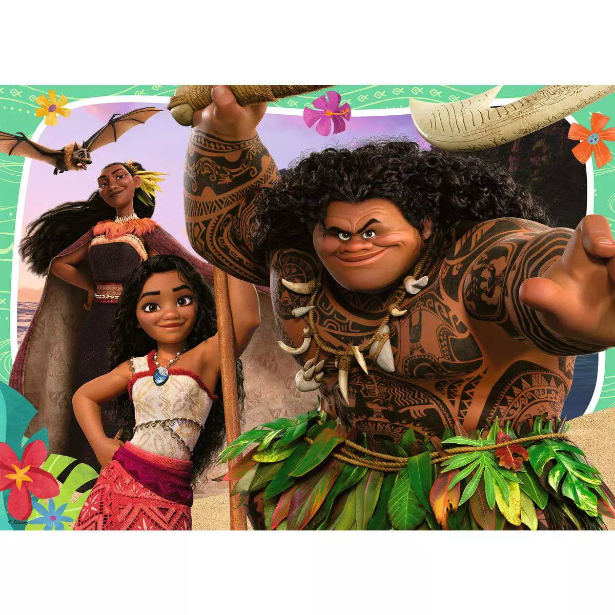 RAV Moana 2 Bumper Puzzle Pack 4x100 Piece Puzzles