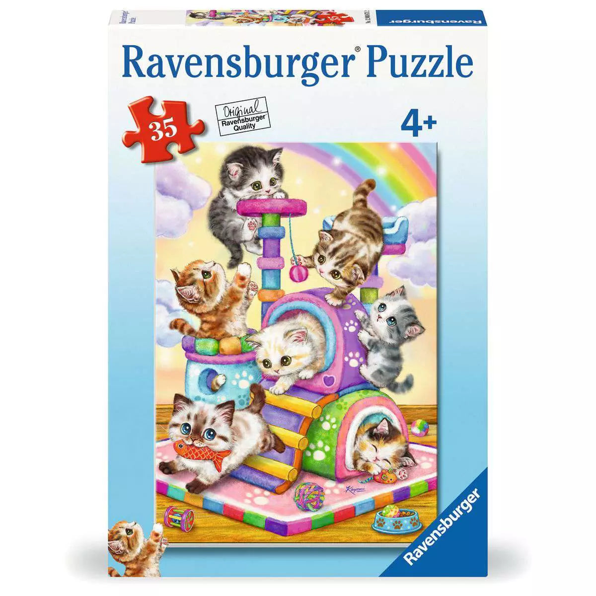 RAV Playful Purr Babies 35 Piece Puzzle