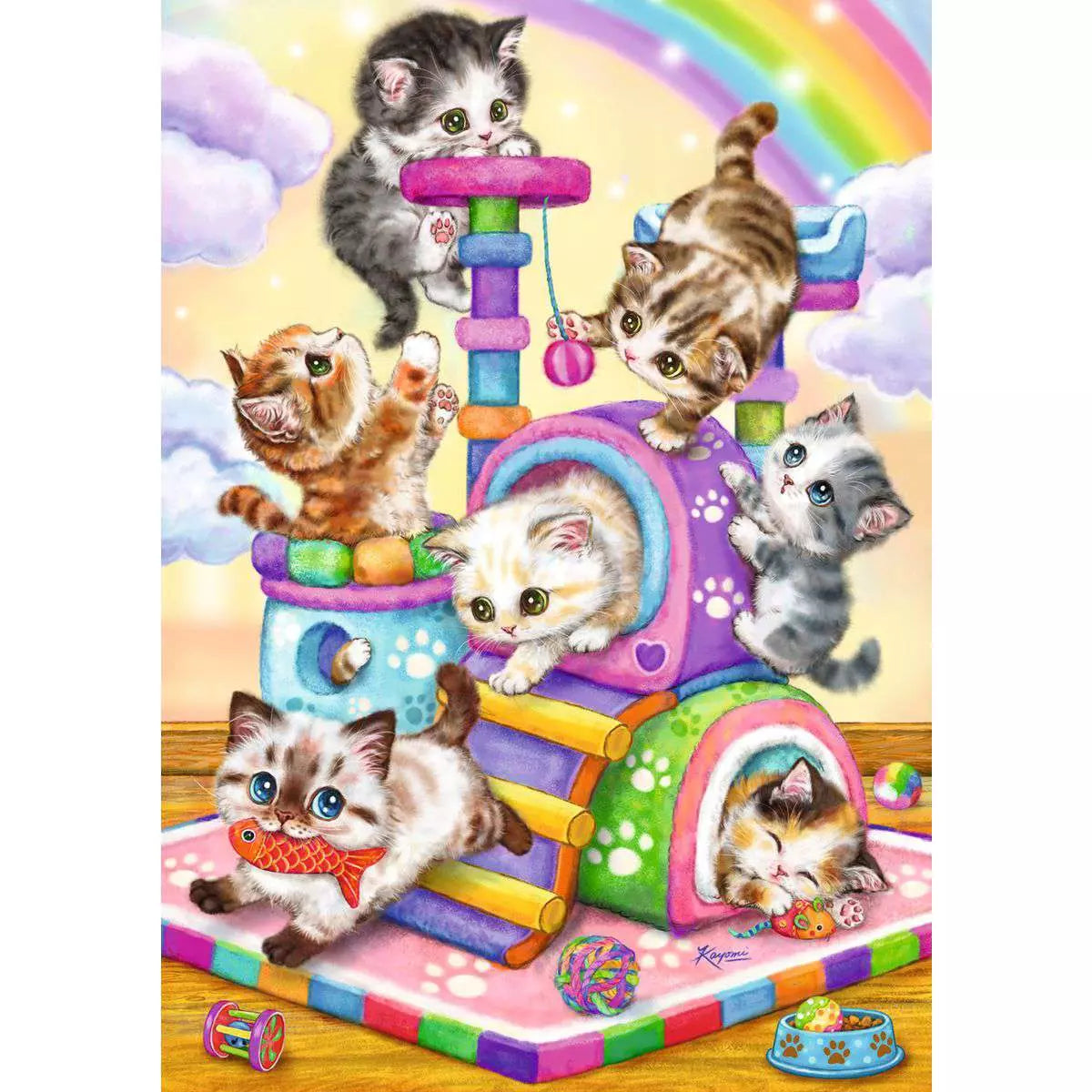 RAV Playful Purr Babies 35 Piece Puzzle