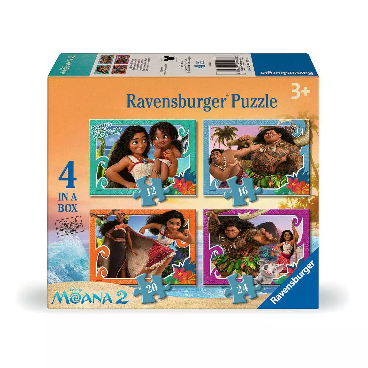 RAV Moana 2 - 12, 16, 20, 24 Piece Puzzles