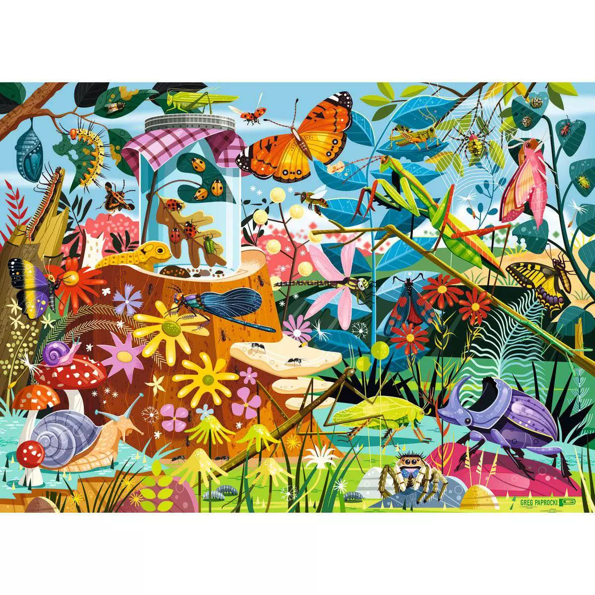 RAV Backyard Bug World 60 Piece Puzzle