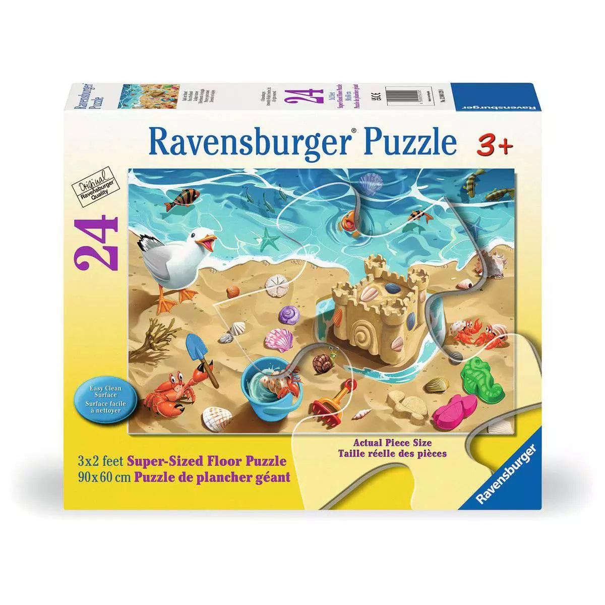 RAV Fun At The Beach 24 Piece Floor Puzzle