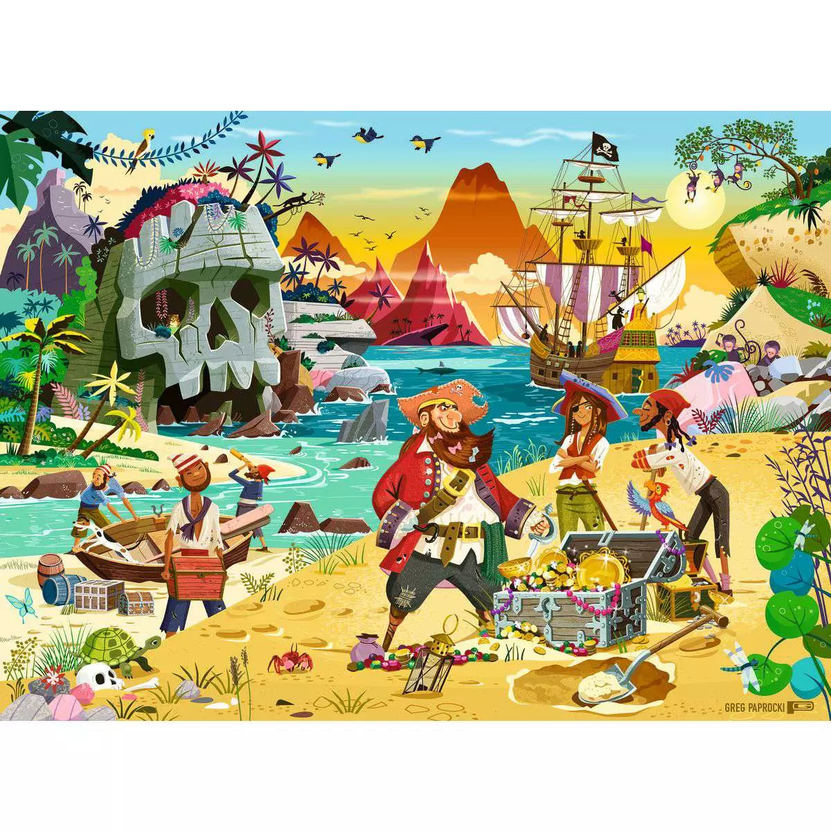 RAV Treasure! 100 Piece XXL Puzzle