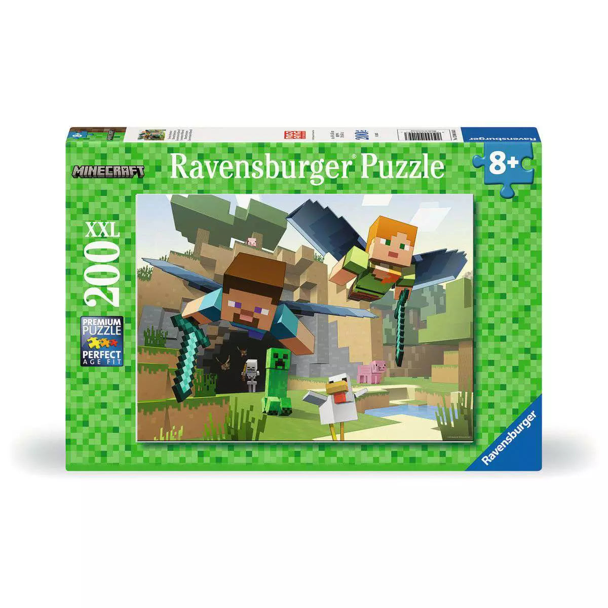 RAV Minecraft Adventures 200 Piece Puzzle