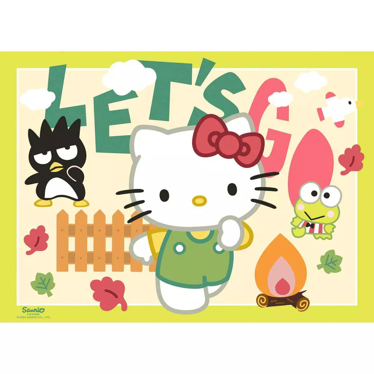 RAV Let's Go, Hello Kitty! Bumper Puzzle Pack 4x100 Piece Puzzles