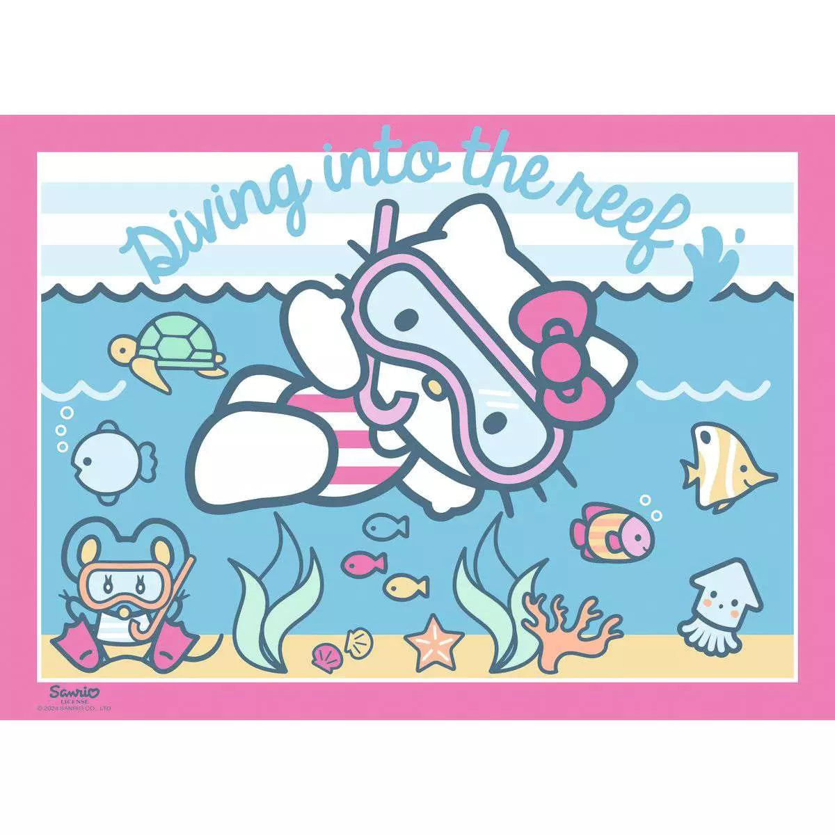 RAV Let's Go, Hello Kitty! Bumper Puzzle Pack 4x100 Piece Puzzles