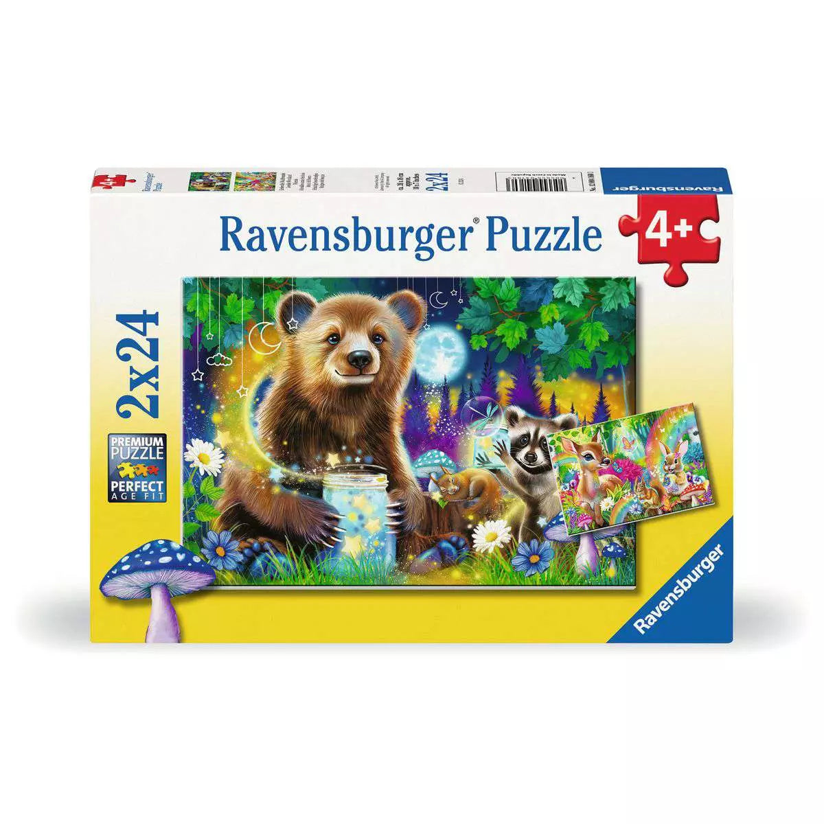 RAV Lovable Woodland Friends 2x24 Piece Puzzles