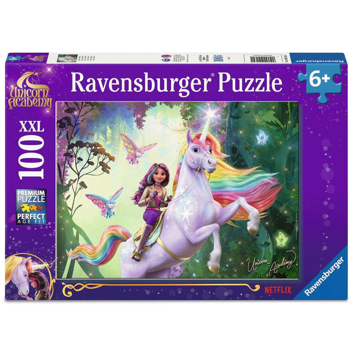 Unicorn Academy Sophia & Wildstar 100 Piece Puzzle