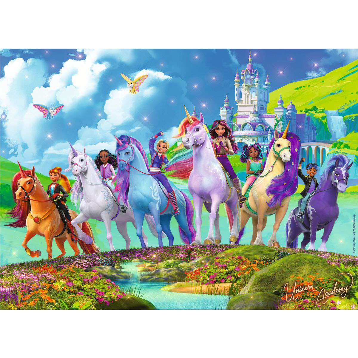 Unicorn Academy The Magic of Unicorn Academy 200 Piece Puzzle