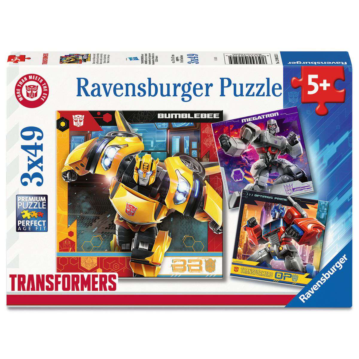 RAV Transformers 3x49 Piece Puzzles