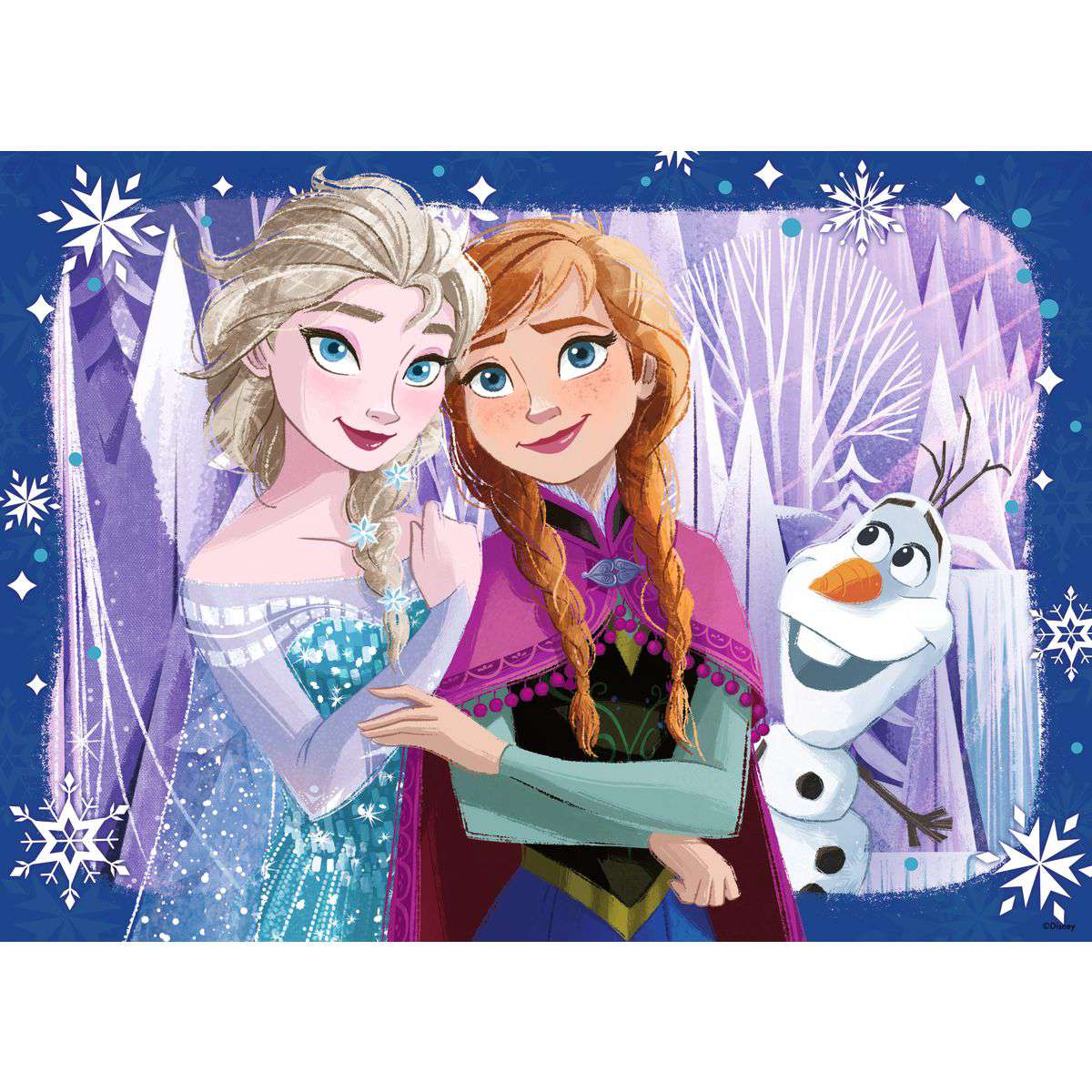 Disney Frozen Bumper Puzzle Pack 4x100 Piece Puzzles