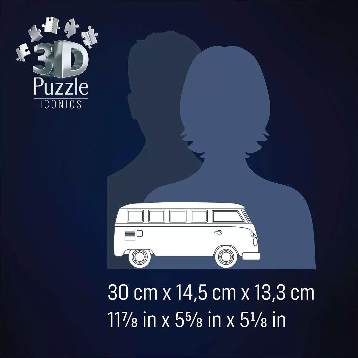 3D Puzzle Iconics: Volkswagen T1