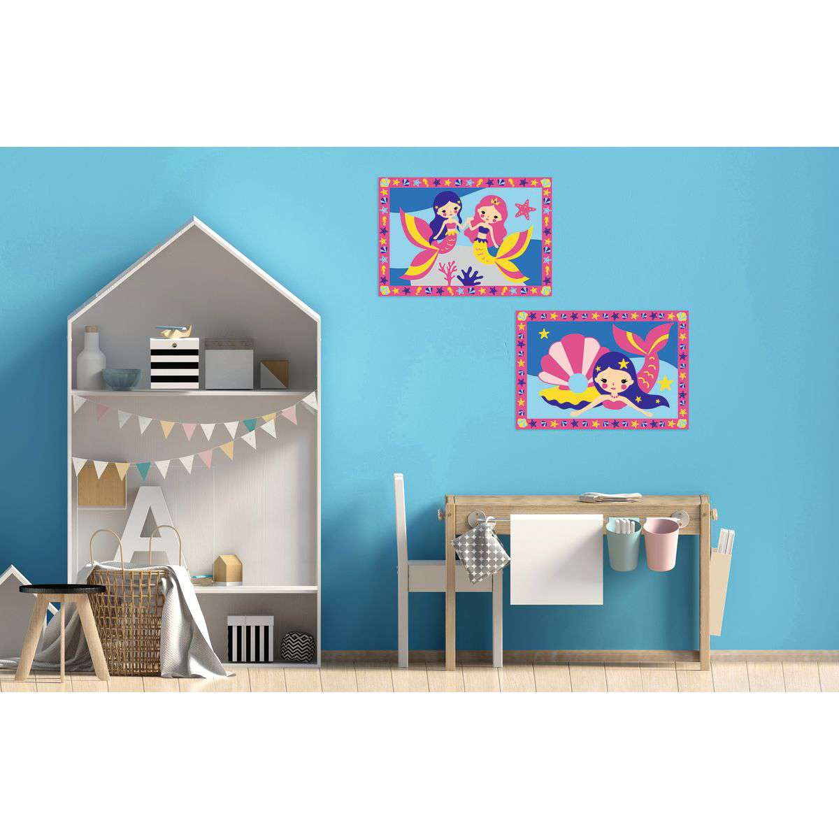 CreArt Enchanting Mermaids Paint-by-Number