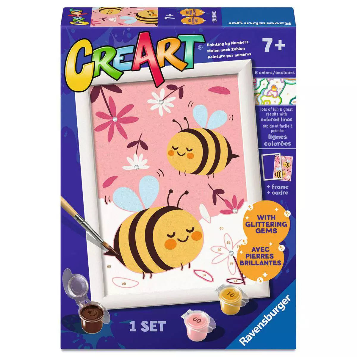 RAV CreArt Happy Bumblebees Paint-by-Number