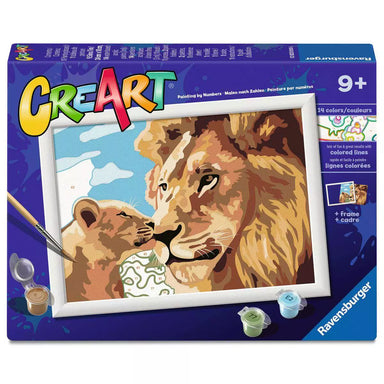 RAV CreArt Lion and Baby Paint-by-Number