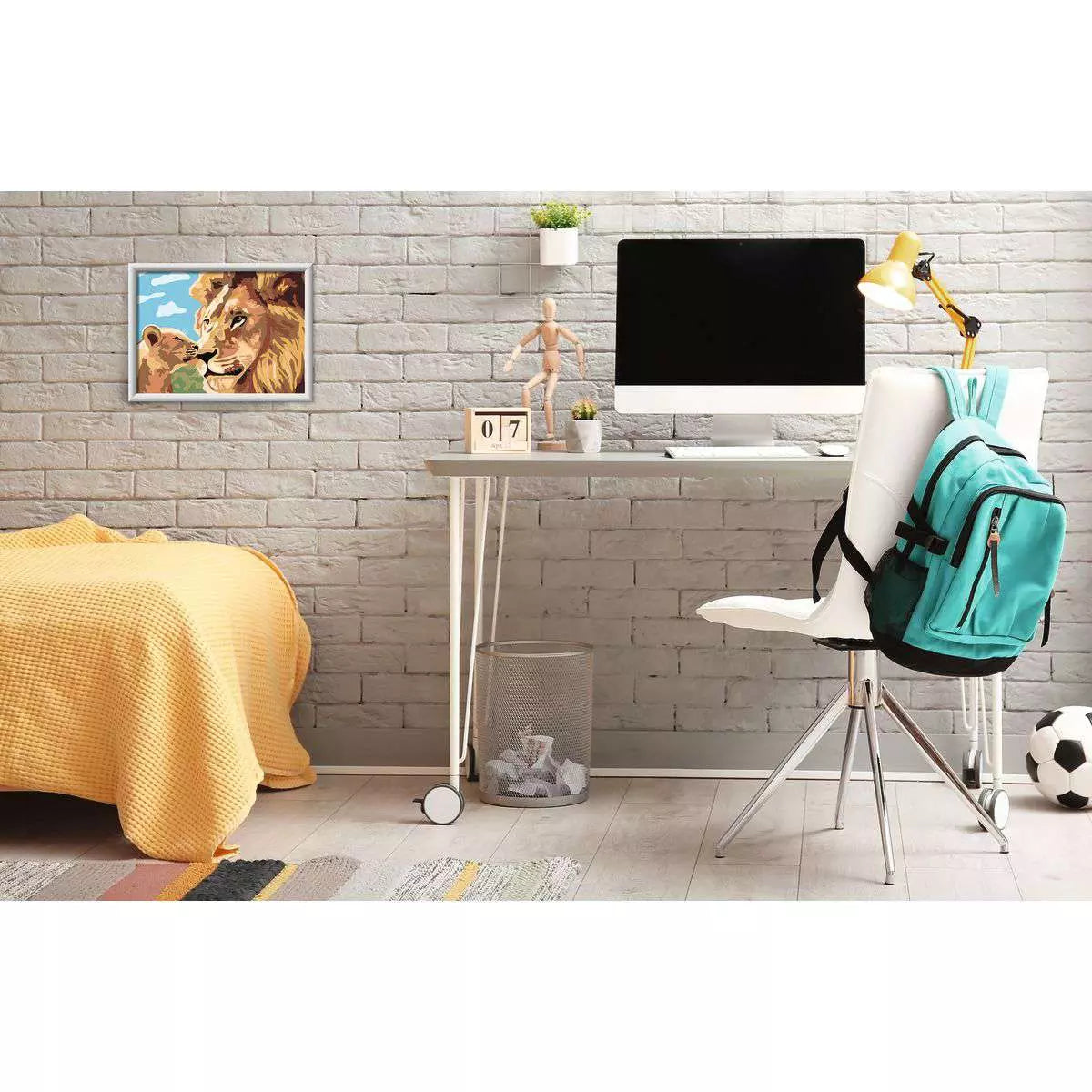 RAV CreArt Lion and Baby Paint-by-Number