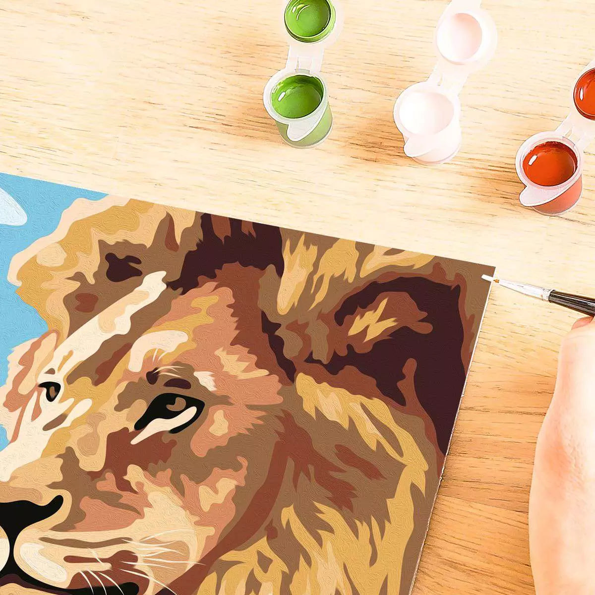 RAV CreArt Lion and Baby Paint-by-Number