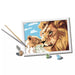 RAV CreArt Lion and Baby Paint-by-Number