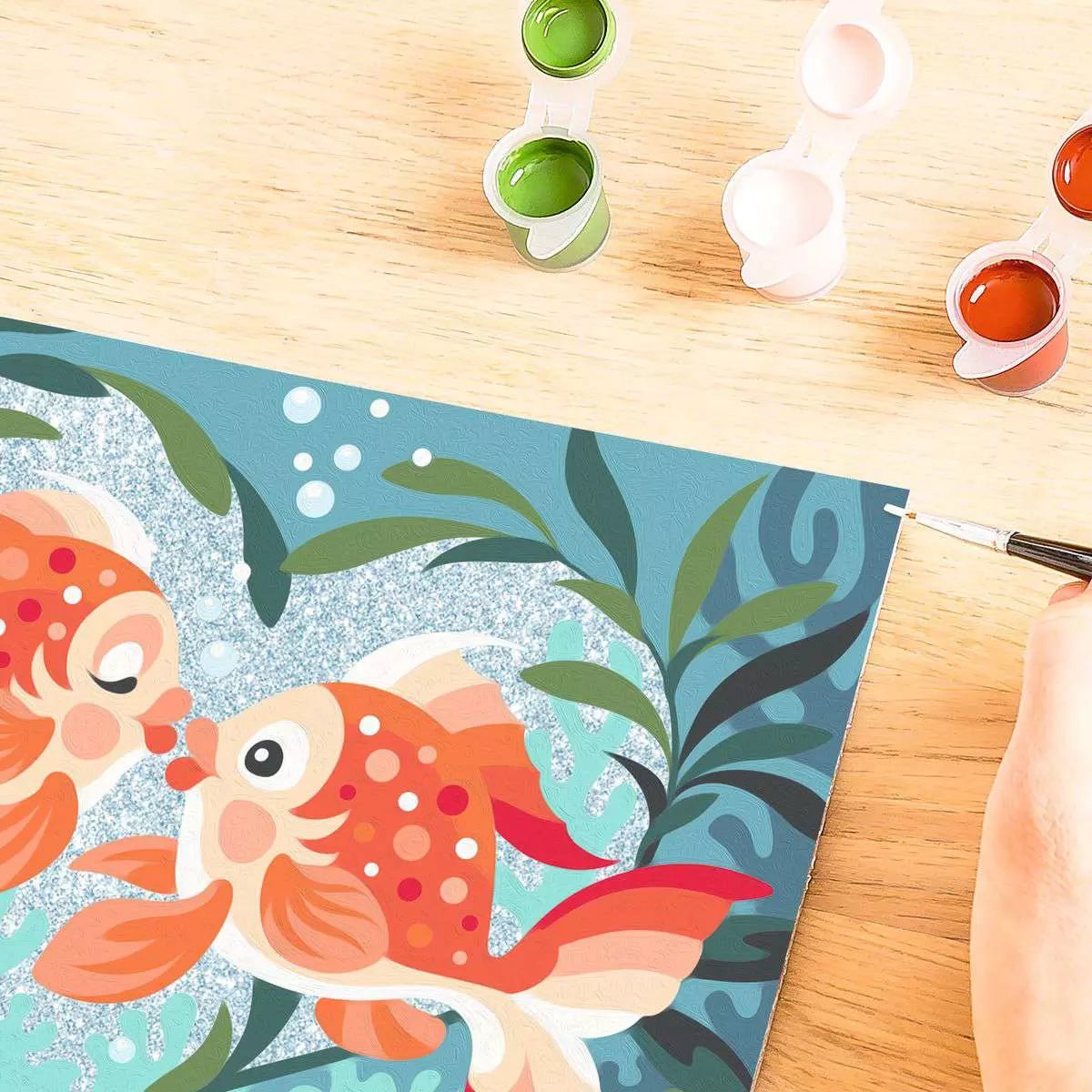 RAV CreArt Fish in Love Paint-by-Number