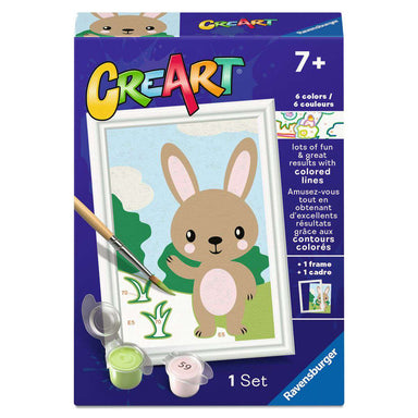 CreArt Cute Bunny Paint-by-Number
