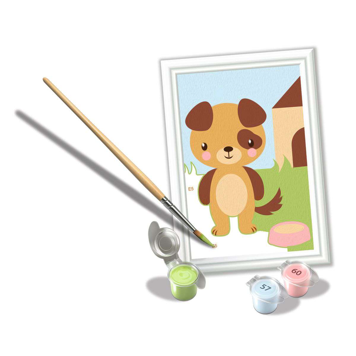 CreArt Cute Puppy Paint-by-Number