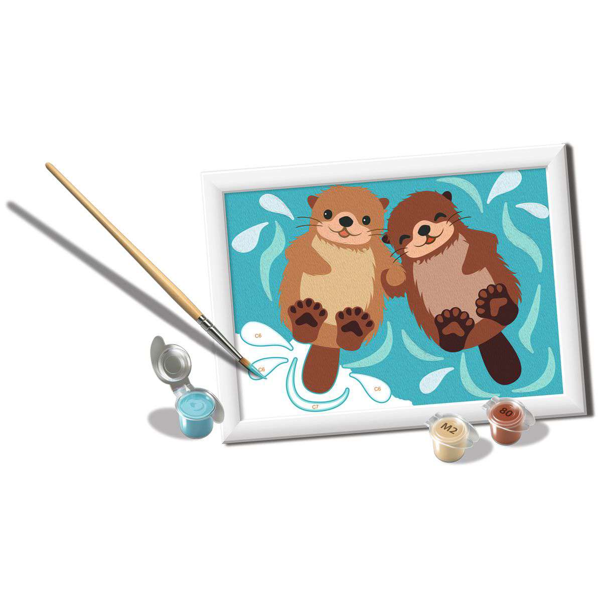 CreArt Otter Love Paint-by-Number