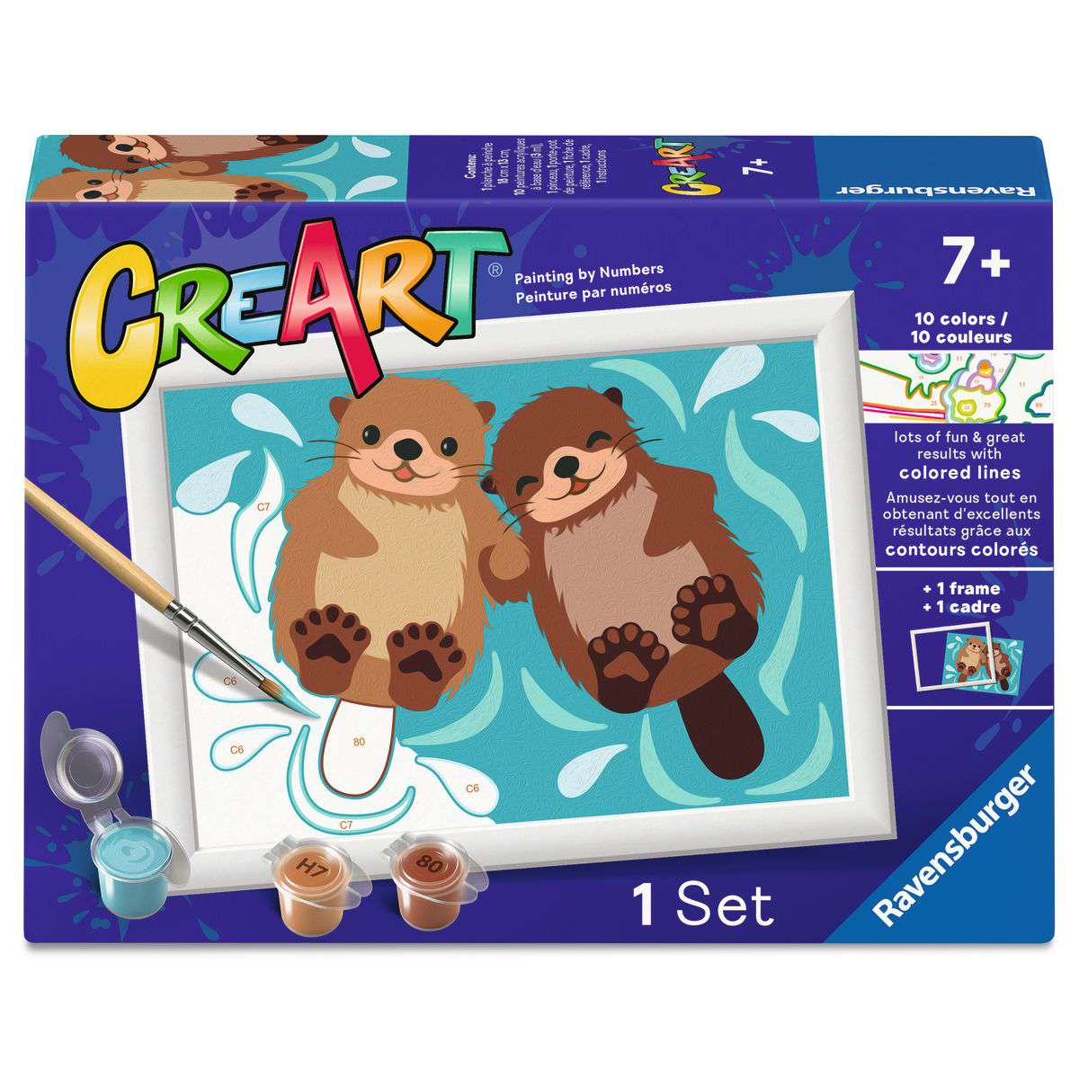 CreArt Otter Love Paint-by-Number