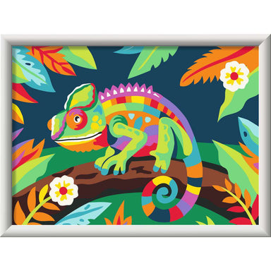 CreArt Colorful Chameleon Paint-by-Number