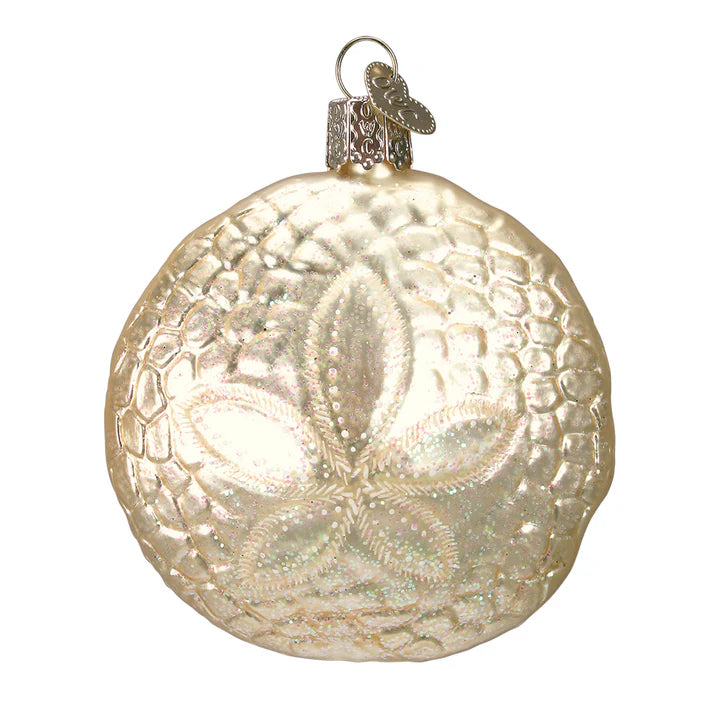 Old World Christmas Sand Dollar Ornament