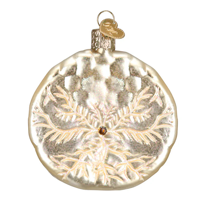 Old World Christmas Sand Dollar Ornament