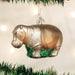 Old World Christmas Hippopotamus Ornament