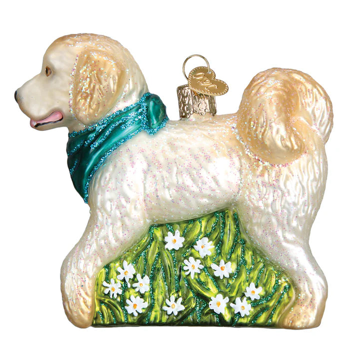 Old World Christmas Doodle Dog Ornament