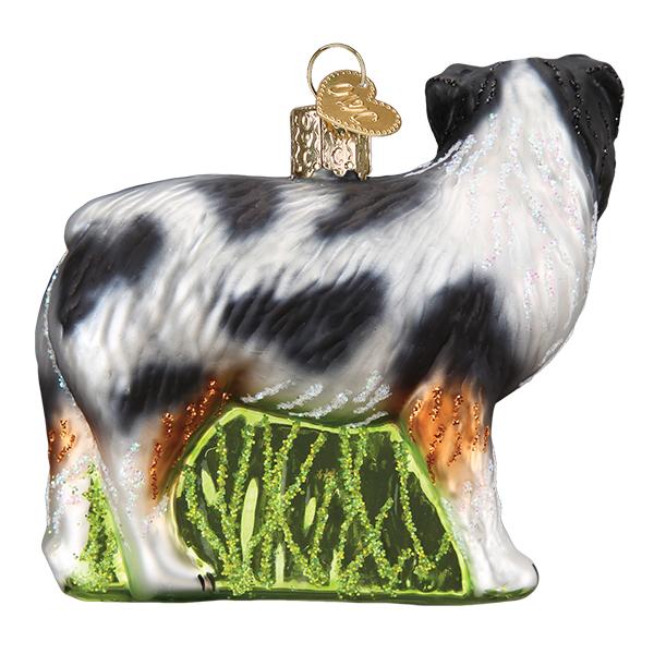 Old World Christmas Australian Shepherd Ornament