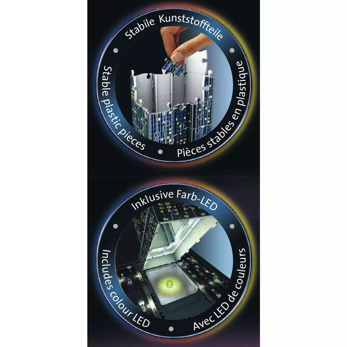 RAV Empire State Building - Light Up Night Edition 216 Piece 3D Puzzle