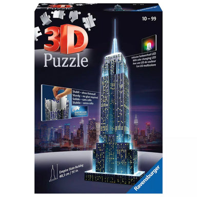 RAV Empire State Building - Light Up Night Edition 216 Piece 3D Puzzle