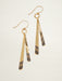 Holly Yashi Willow Weave Stick Earrings - Gold    