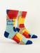 BLUQ Cool-Ass Grandpa Men's Crew Socks