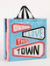 Blue Q Shopper Tote - Damn I Love This Town