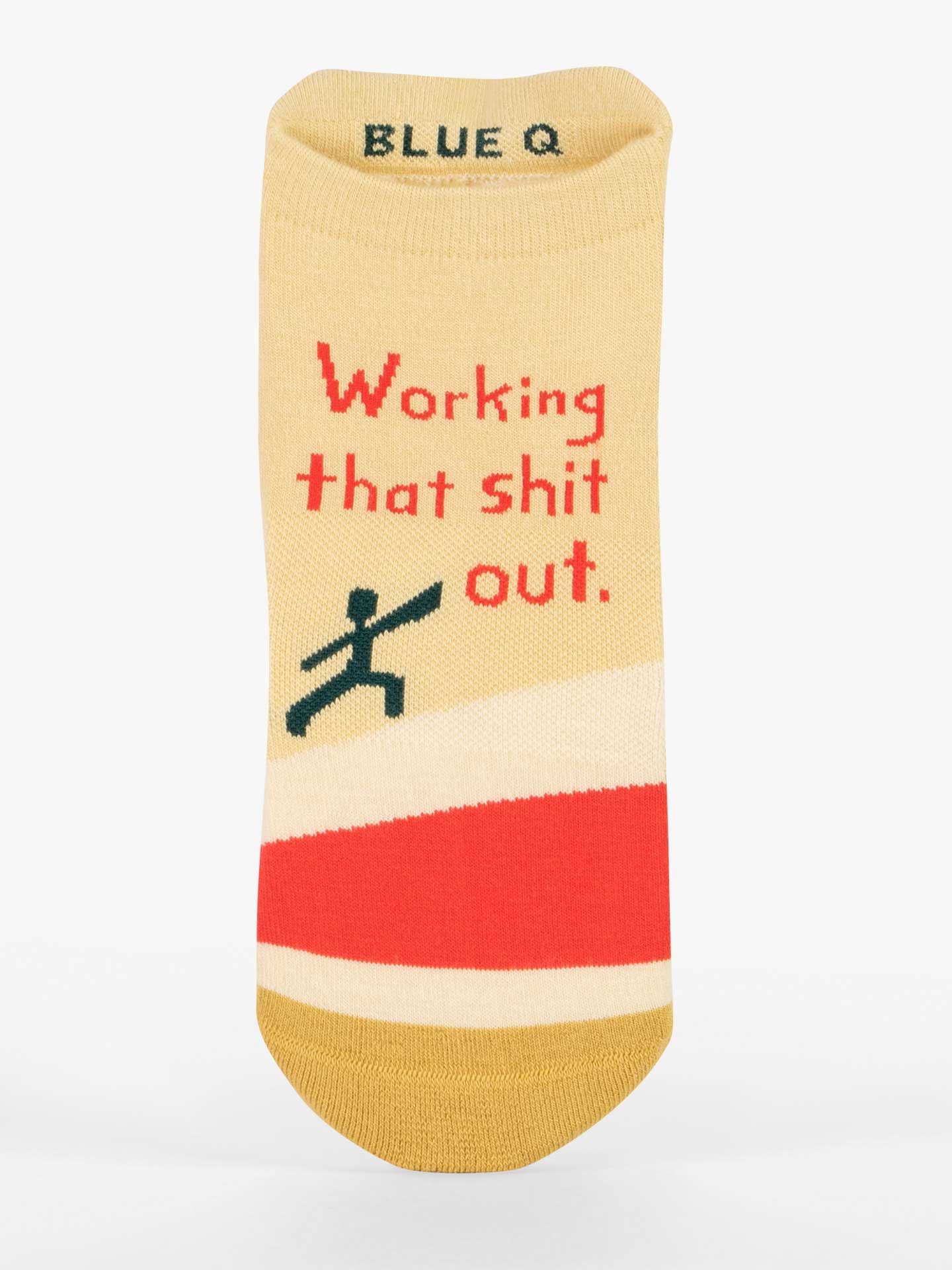 BLUQ Working That Shit Out Sneaker Socks (S/M)