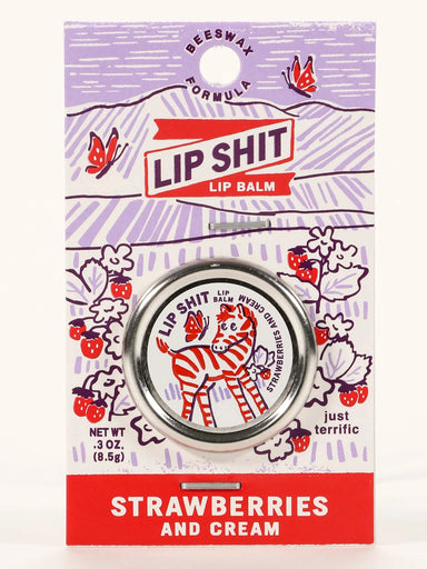 BLUQ Lip Shit Lip Balm-Strawberries And Cream
